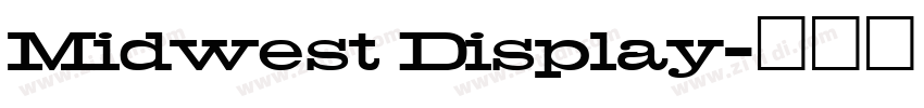 Midwest Display字体转换